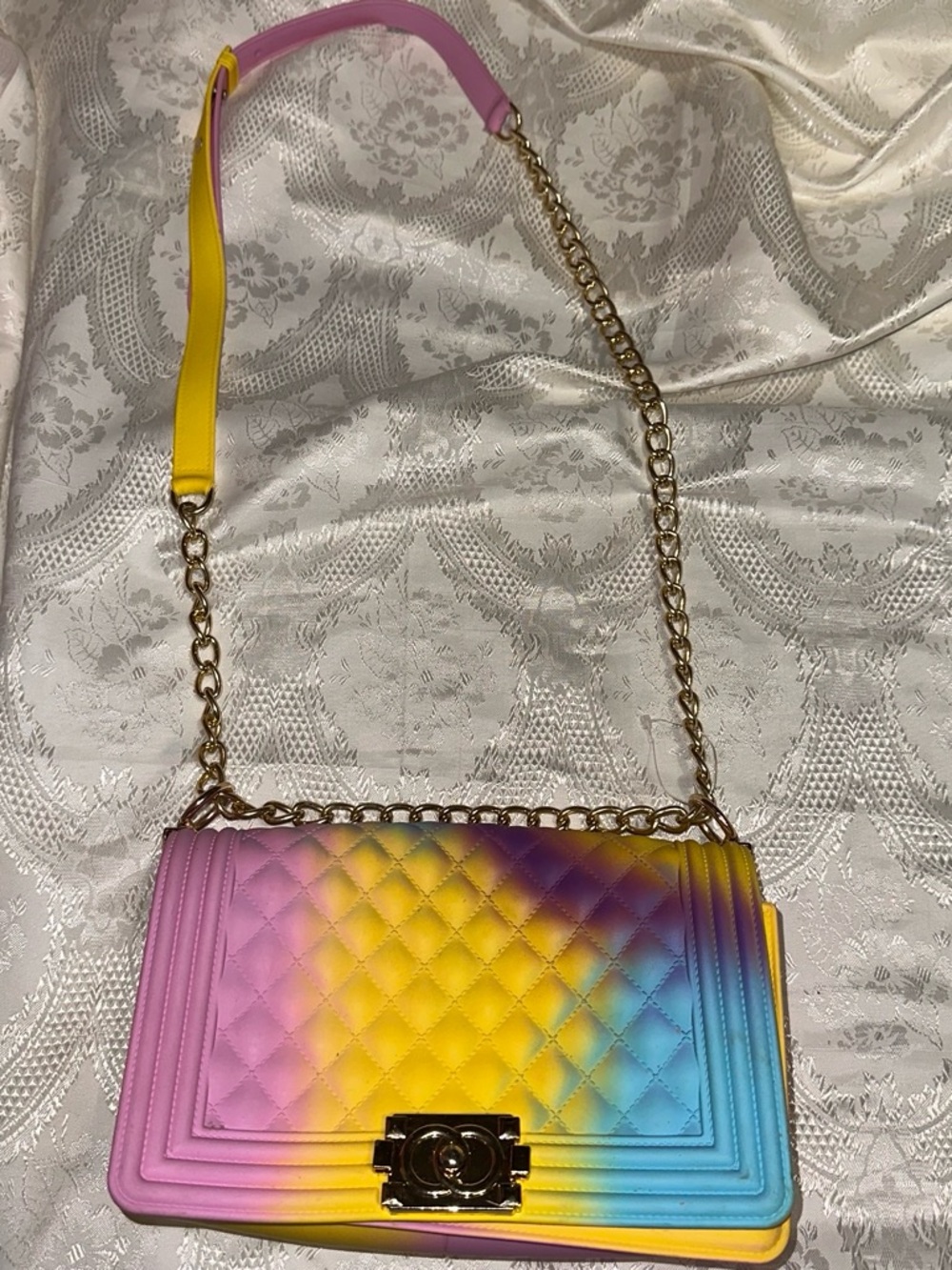 Jelly bag shoulder bag